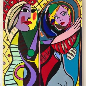 Picasso’s Art wall decor, painting on canvas